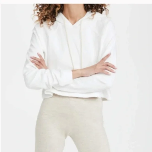 NWT Split59 Zoey Cropped Hoodie SZ large - Picture 1 of 7